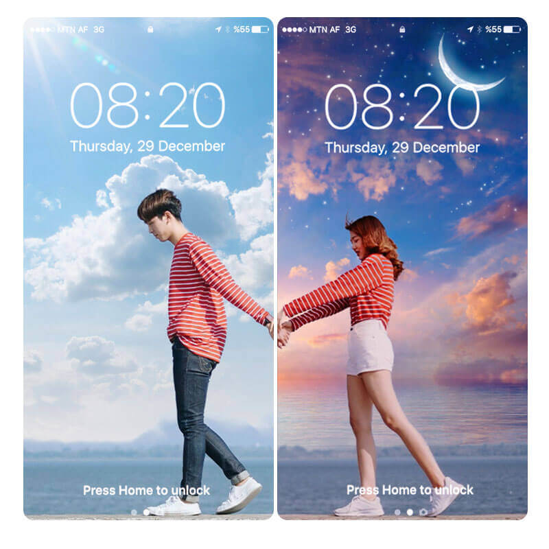 Valentinstag-Bilder mit App gestalten