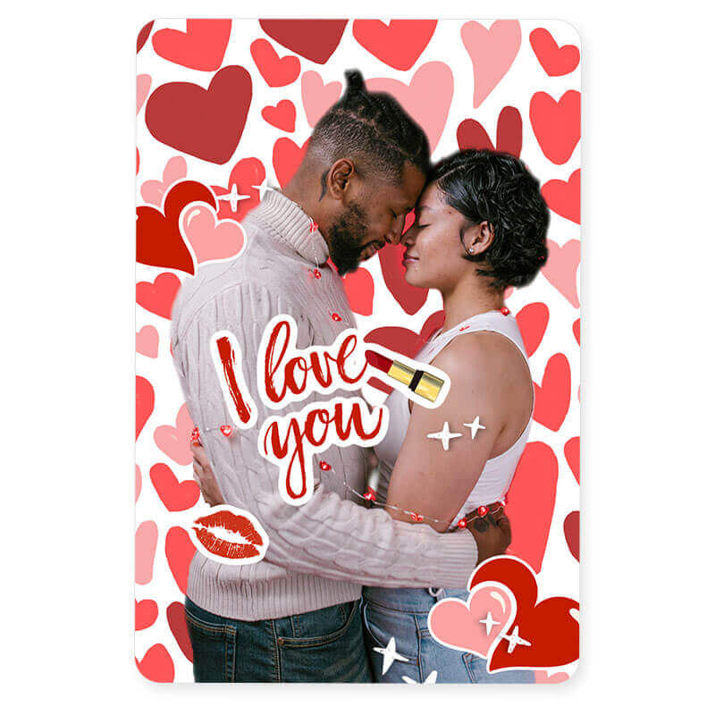 Lade YouCam Perfect herunter und gestalte deine eigenen Bilder zum Valentinstag.