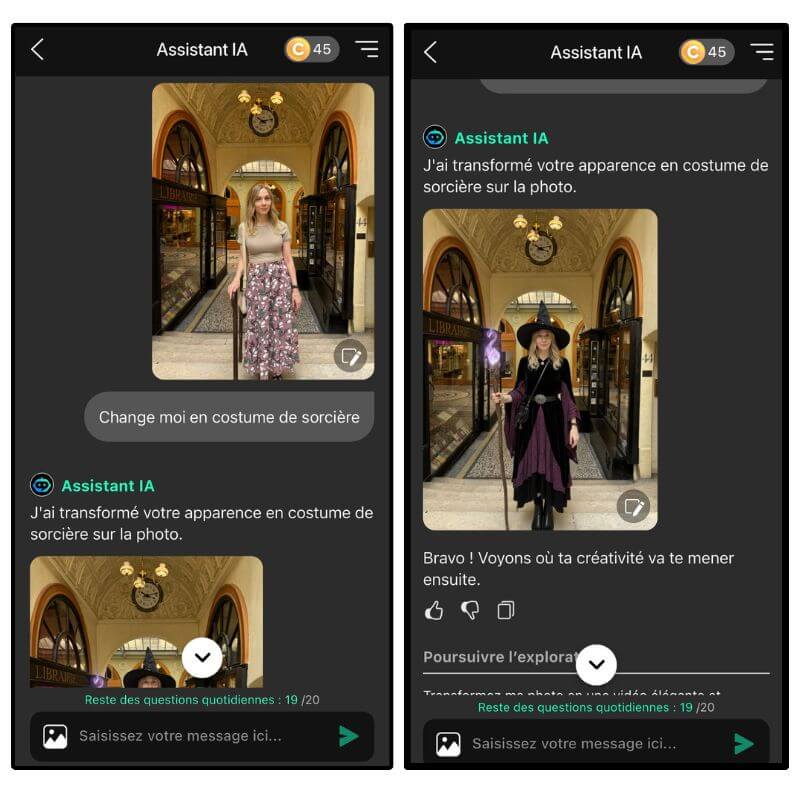 Assistant IA : un prompt pour essayer un costume de mardi gras et carnaval