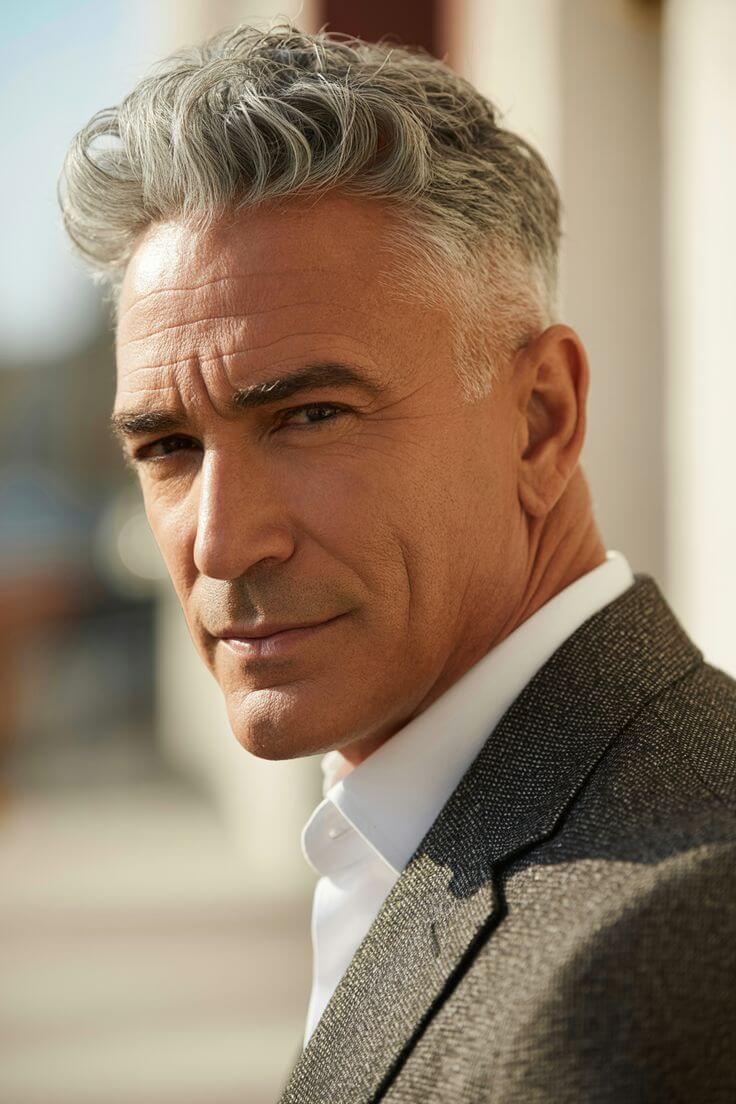 Salt and Pepper Crop for men over 50