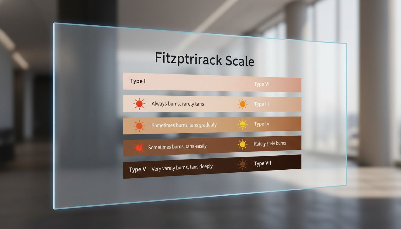 Fitzpatrick Scale Chart