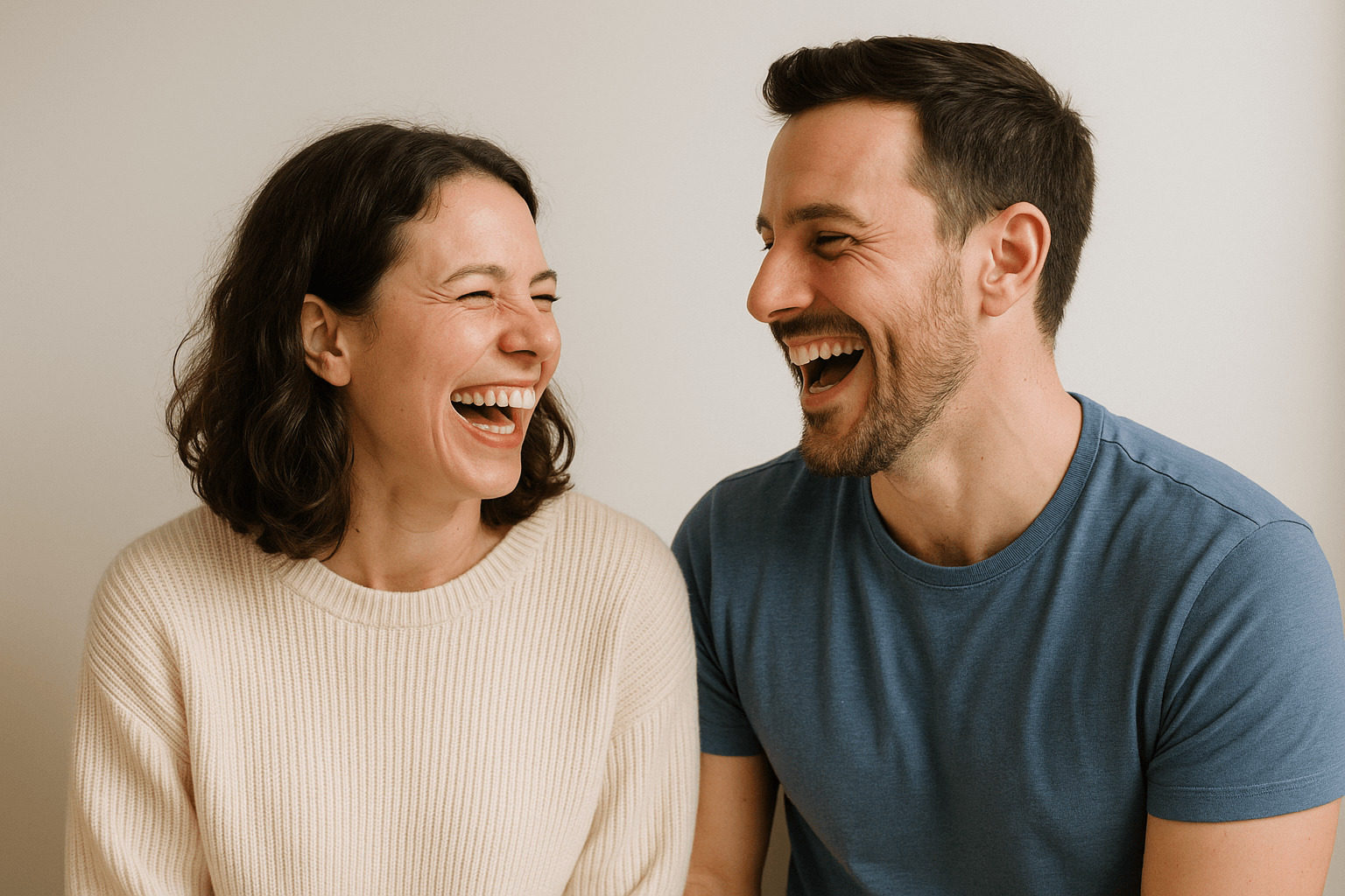 Laughing Reaction Shot