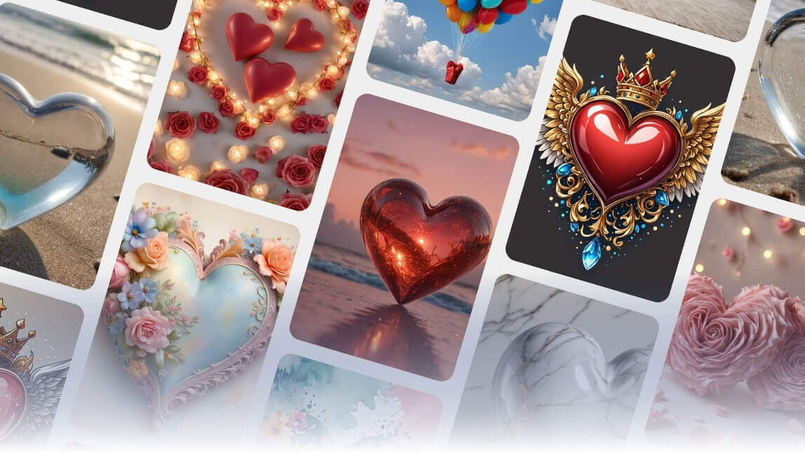 Schöne Herz-Bilder für WhatsApp selbst gestalten