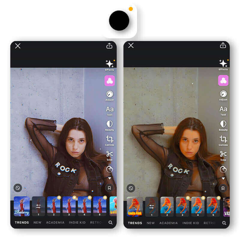 Utiliser Prequel pour retoucher vos vidéos Utiliser Prequel Application montage vidéo