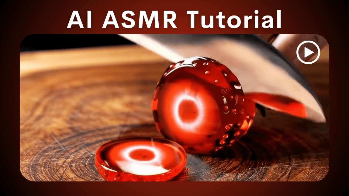 AI Glass Fruit Cutting: How to Create AI Glass Cutting ASMR Videos