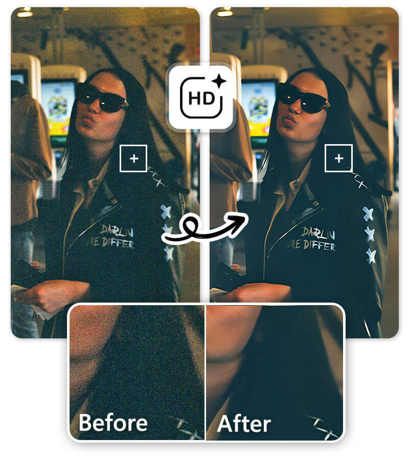 Reduza o Ruído Usando um Melhorador de Qualidade de Imagem