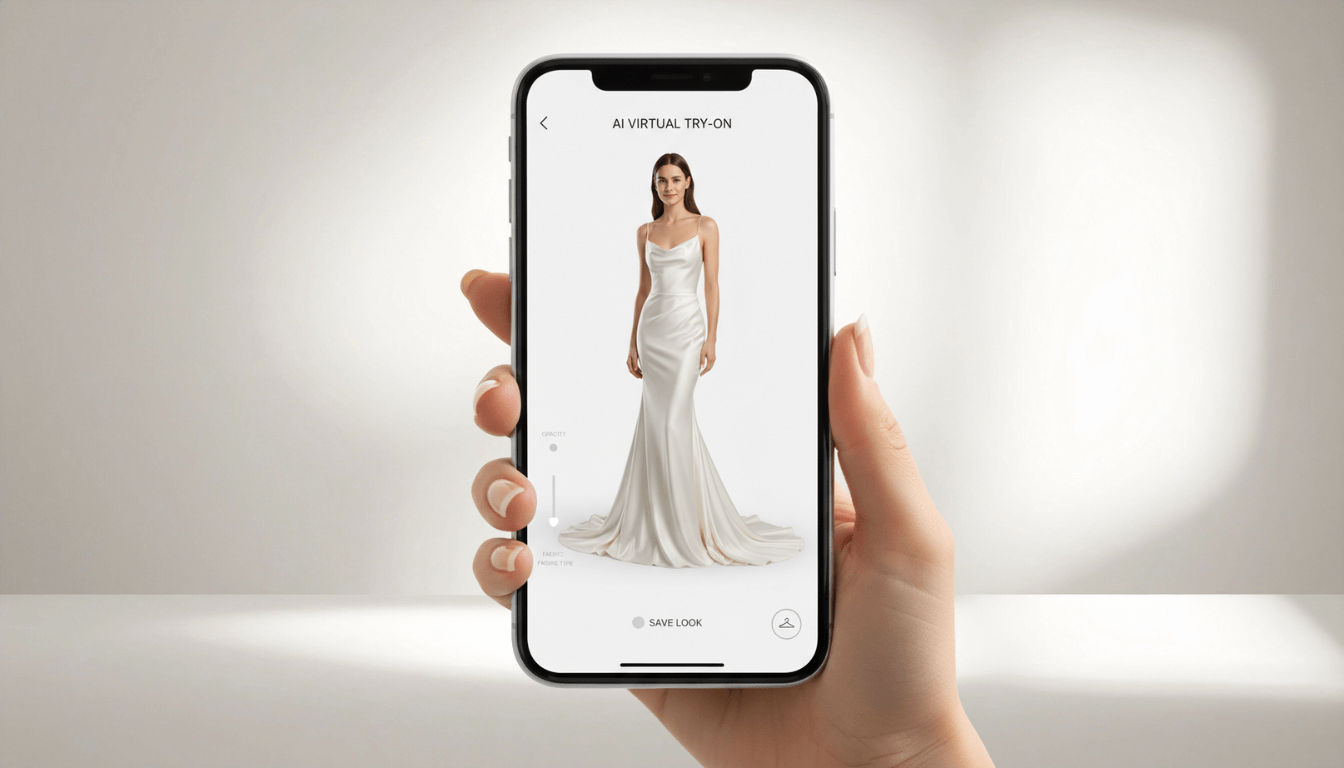 Probador virtual con IA para vestidos de novia vintage Probador virtual con IA para vestidos de novia vintage