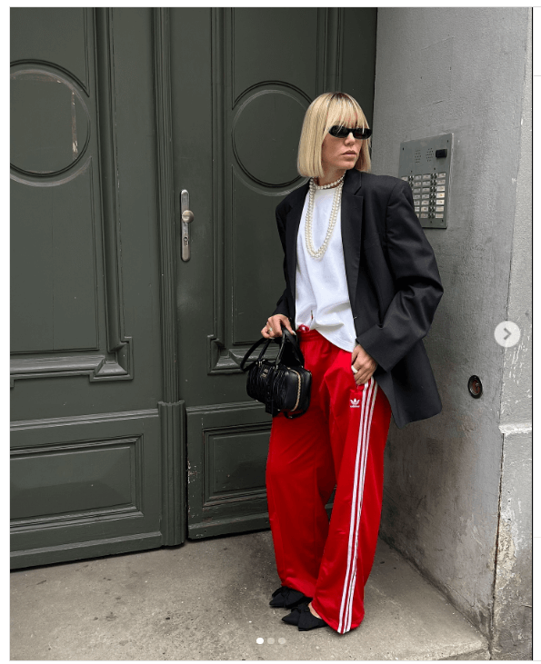 過年穿搭推薦三：時髦混搭運動風