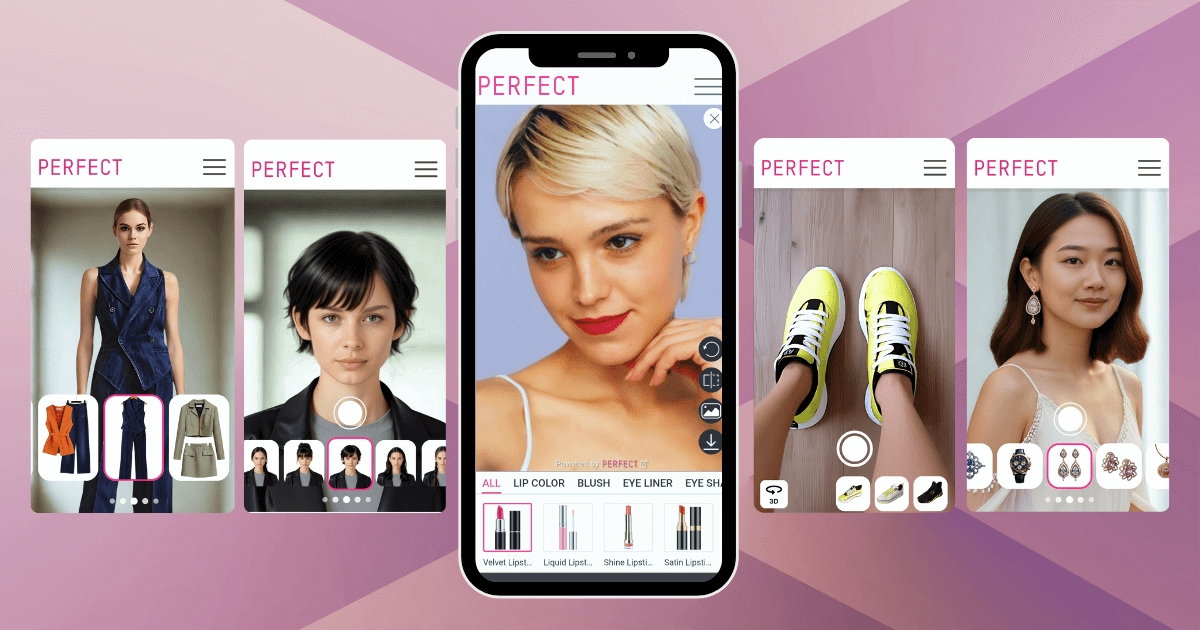 Solución multiplataforma de las APIs de Perfect Corp. para apps y sitios web