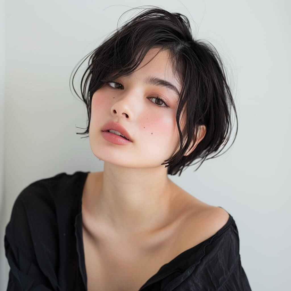 シルエットを工夫する