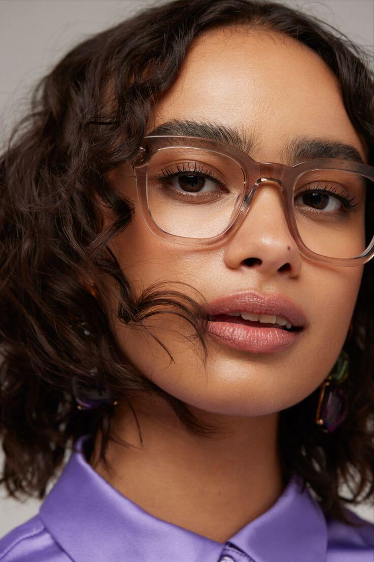 Thick Eyebrows and Glasses