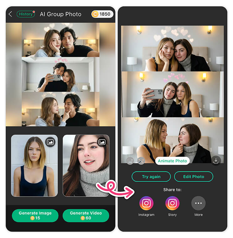 Celebrate Valentine's Day with one of a kind photoshoot ideas.