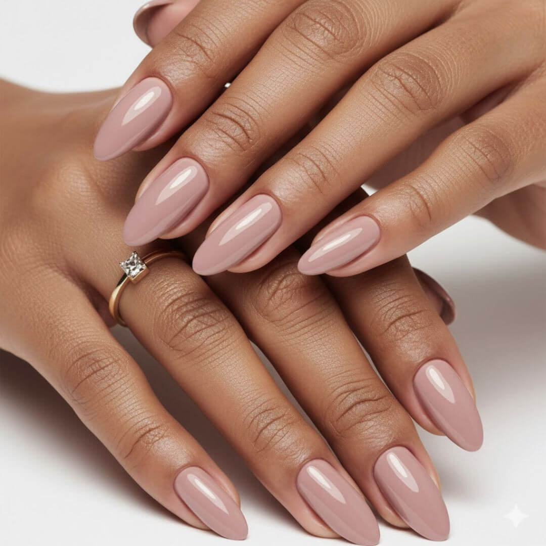 Light Mauve Nails