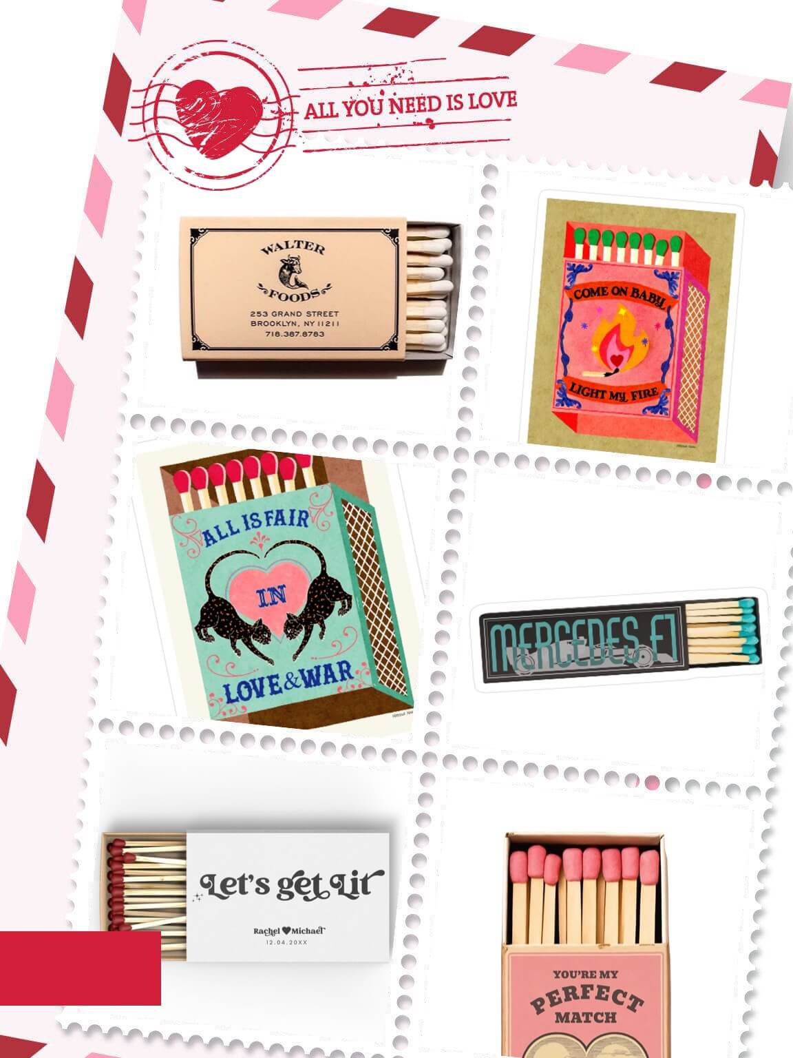 Сделайте коллаж Matchbox — идеальный подарок ко Дню святого Валентина