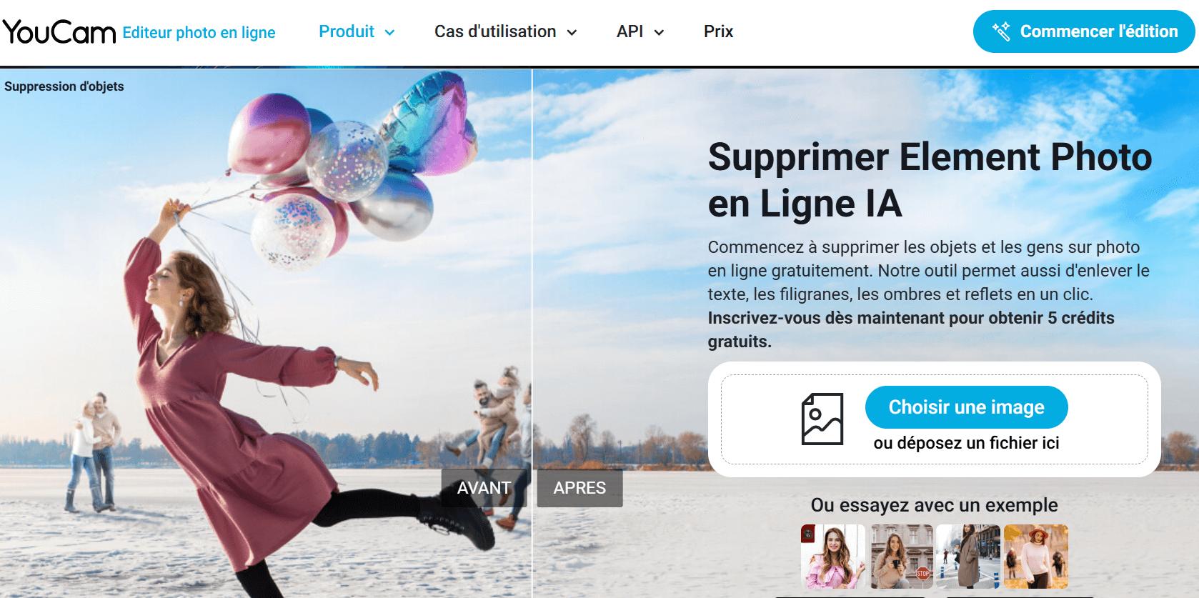 Suppression d'objet IA : enlever gens et objets