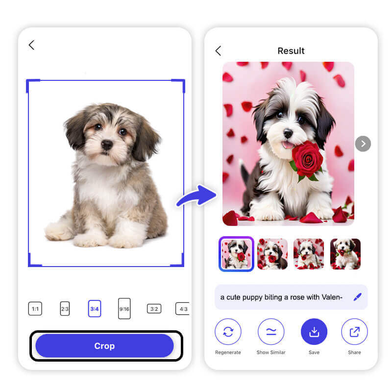 Best Image to Image AI for Valentine’s Day Card