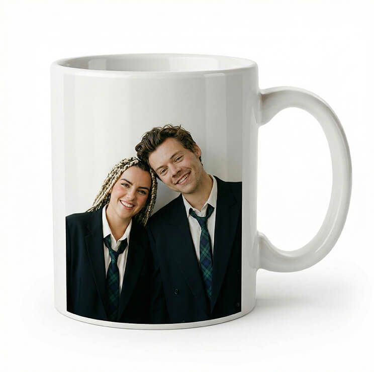 Generate AI photo with celebrity as playful digital keepsake.