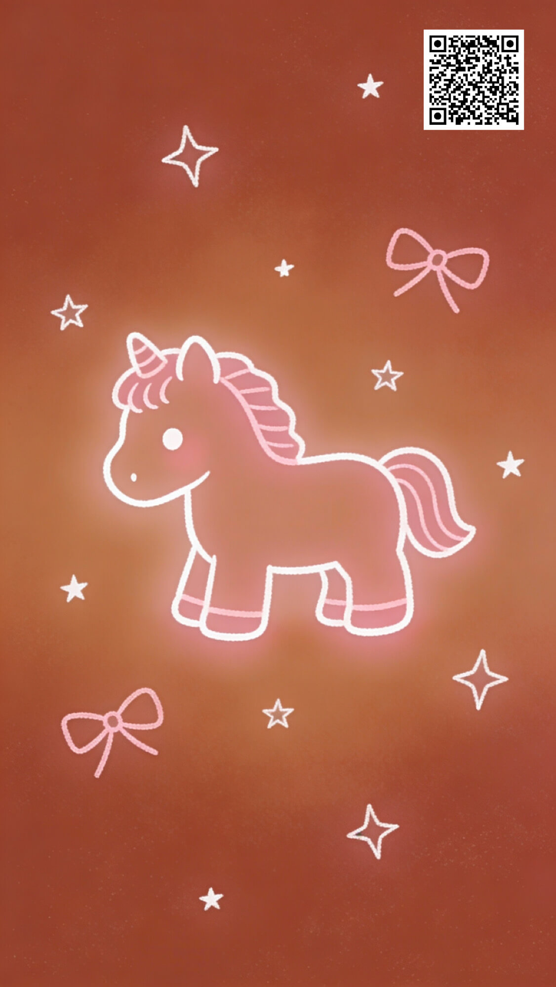 過年桌布範本二：Q 版夢幻小馬