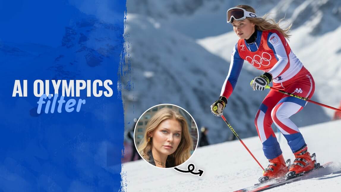 Winter Olympics Filter: Turn Yourself into a Random Olympics Athlete with AI