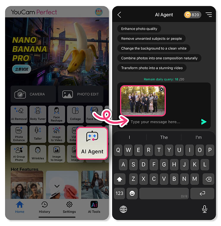 Transform Your Family Photo into Regal Elegance