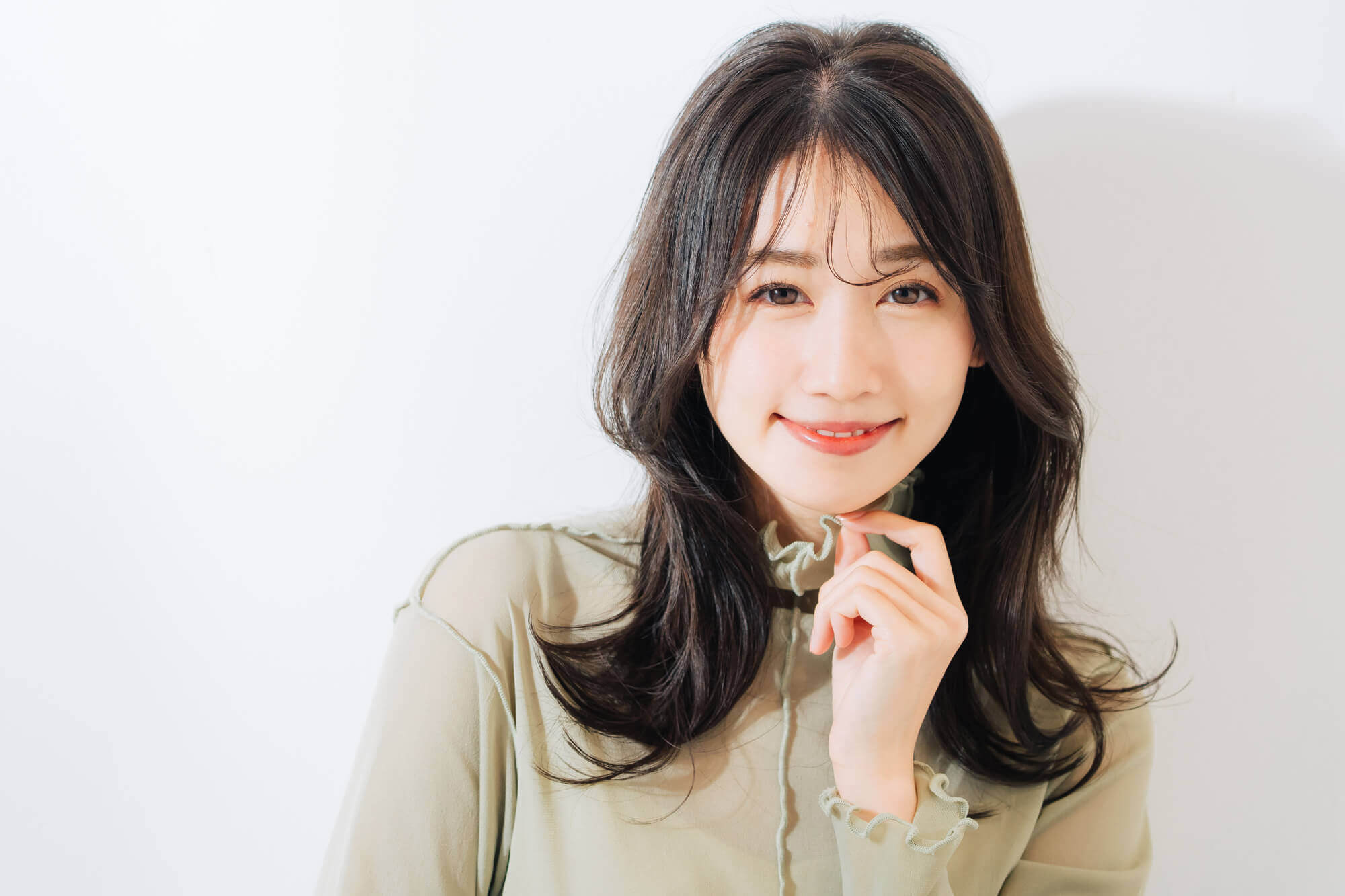 ふんわりボリュームをサイドに ふんわりボリュームをサイドに