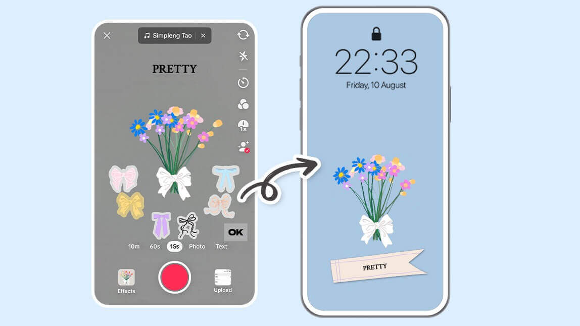 Flower Language Trend von TikTok