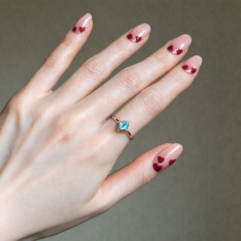 Valentinstag-Nageldesigns