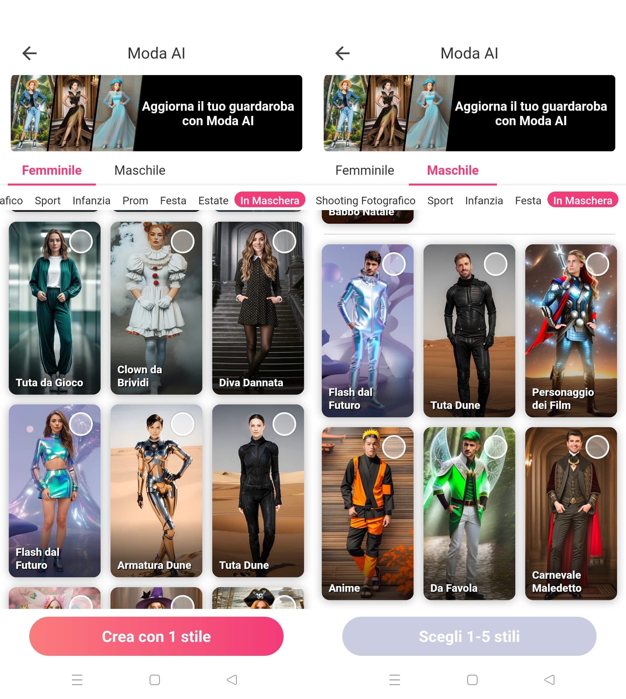Costumi Carnevale 2026: Fashion AI per Creare Outfit Online Gratis