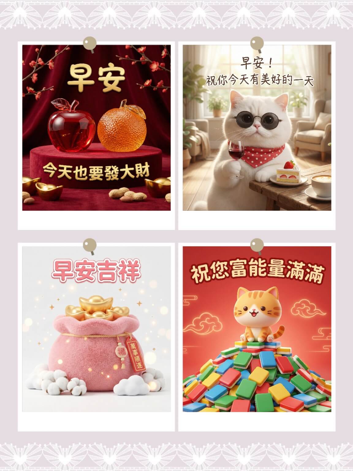 早安圖和長輩圖製作