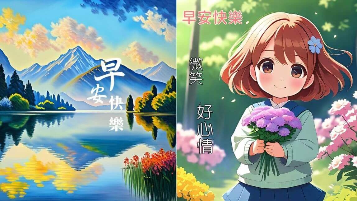 2026 長輩圖產生器推薦｜早安圖素材免費下載，一鍵製作問候圖