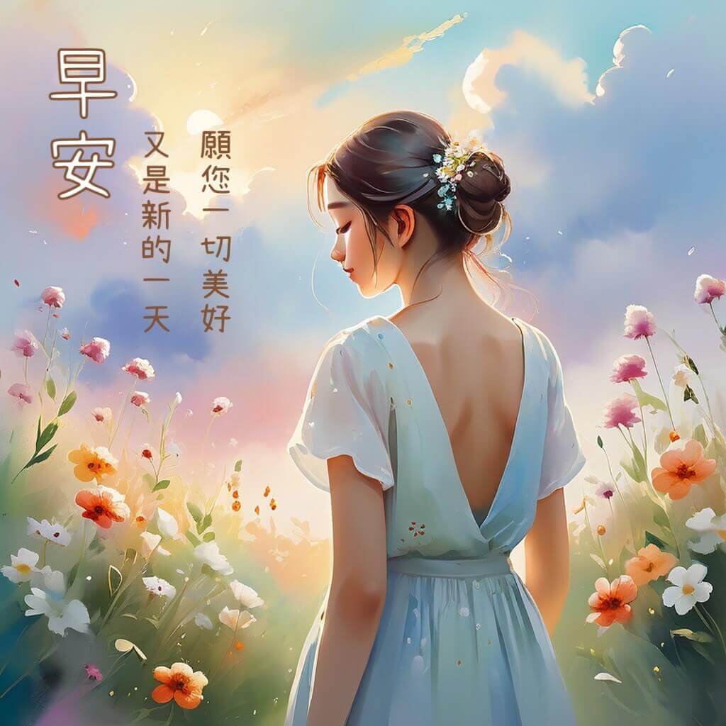 2025 最新早安圖 | 油畫早安圖