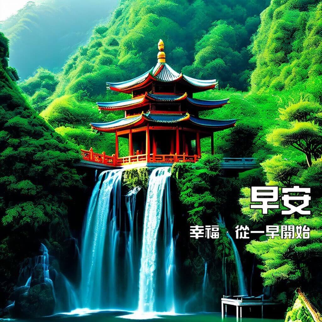 2025 最新早安圖 | 山水圖早安圖