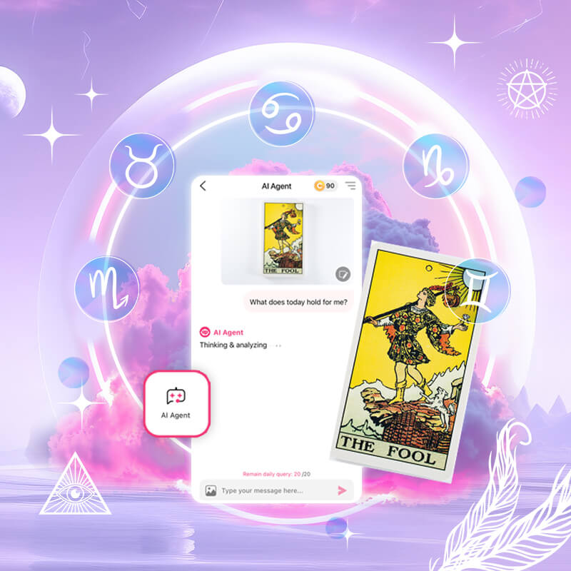 AI Agent can be your personal tarot companion for tarot hoscope reading.