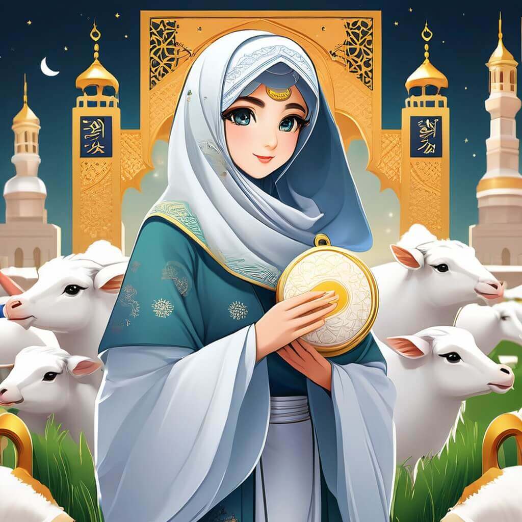 Yapay Zekâ Eid Mubarak Görselleri