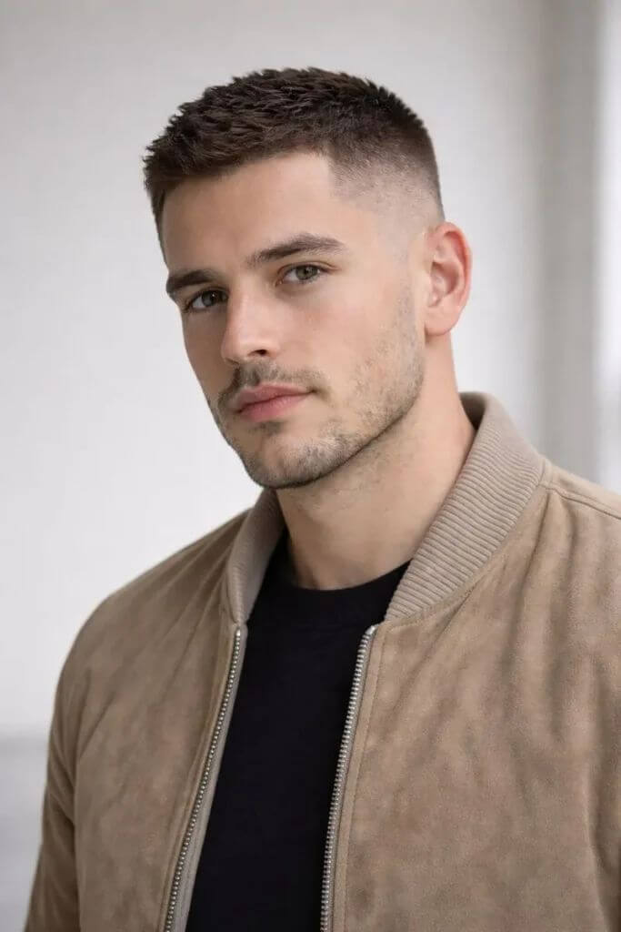 Buzz Cut with Fade Buzz Cut with Fade