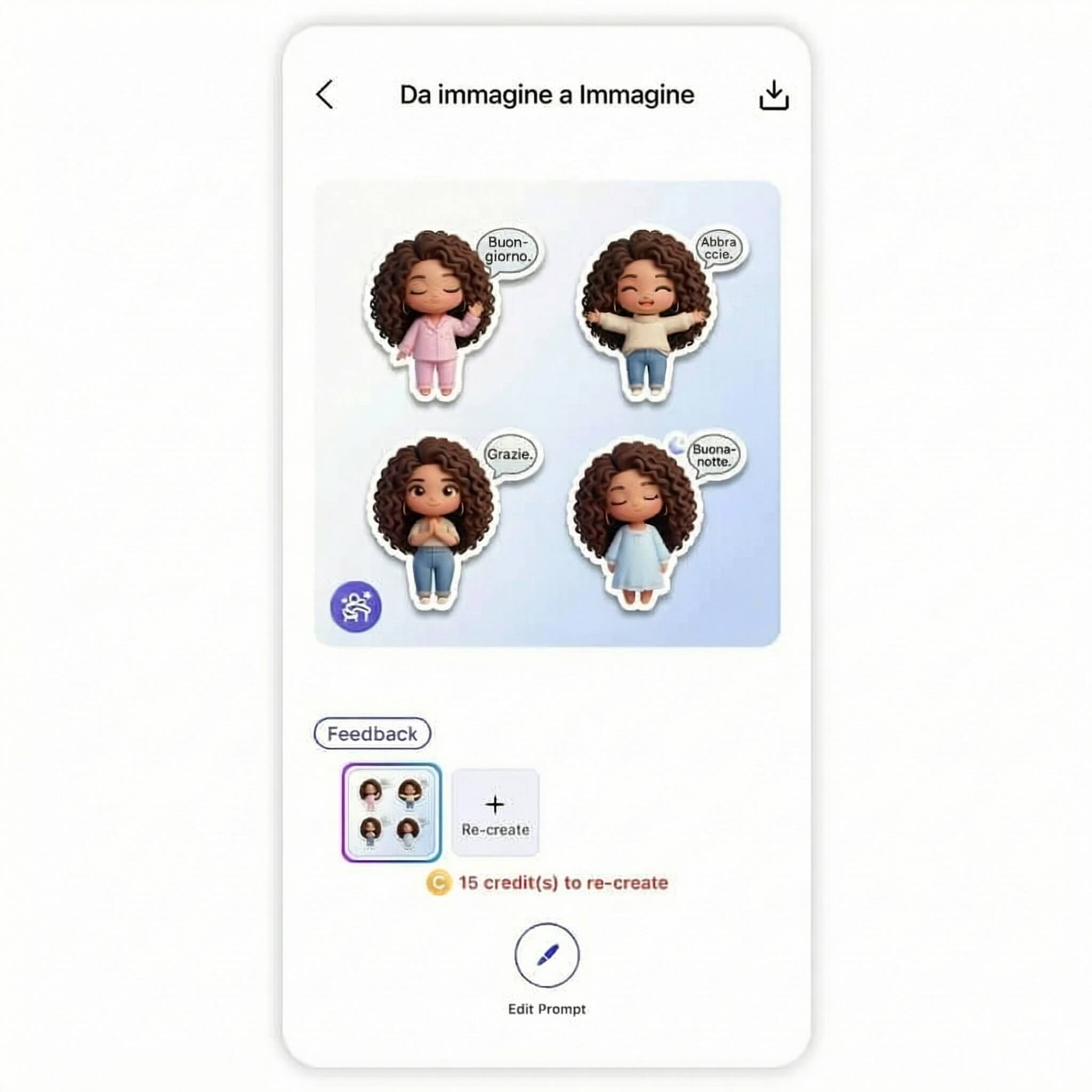 Come Creare Sticker WhatsApp Personalizzati Gratis con AI