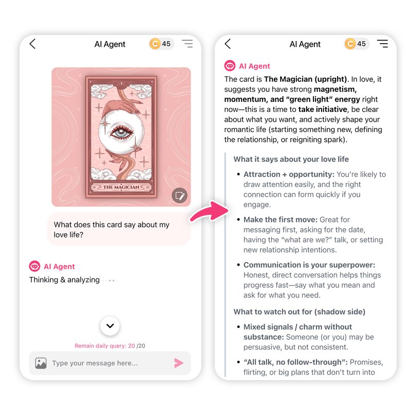 Get romance tips & insights with true love tarot horoscope.