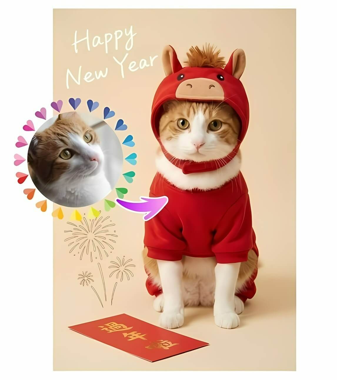 除夕早安圖範本十二|馬年迎春早安圖 除夕早安圖範本十二|馬年迎春早安圖