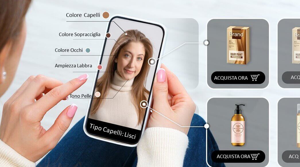 Analisi Tipi di Capelli AI per Consigli Personalizzati di Cura dei Capelli e di Hair Care Routine