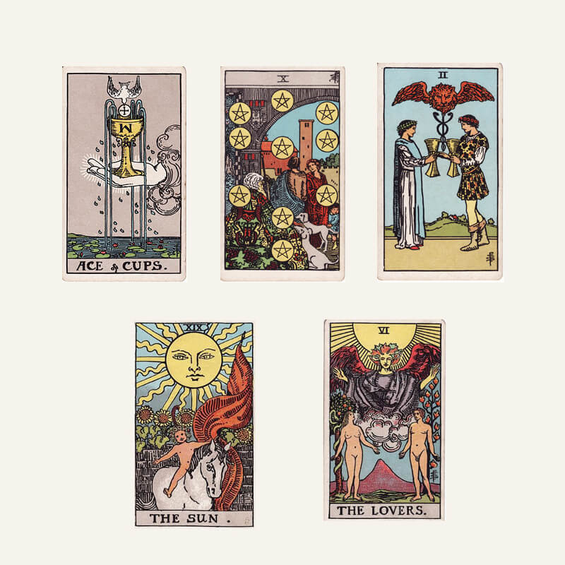 Some tarot cards carry particularly strong messages when it comes to romance. Pay attention to the "true love" tarot cards we've mentioned.