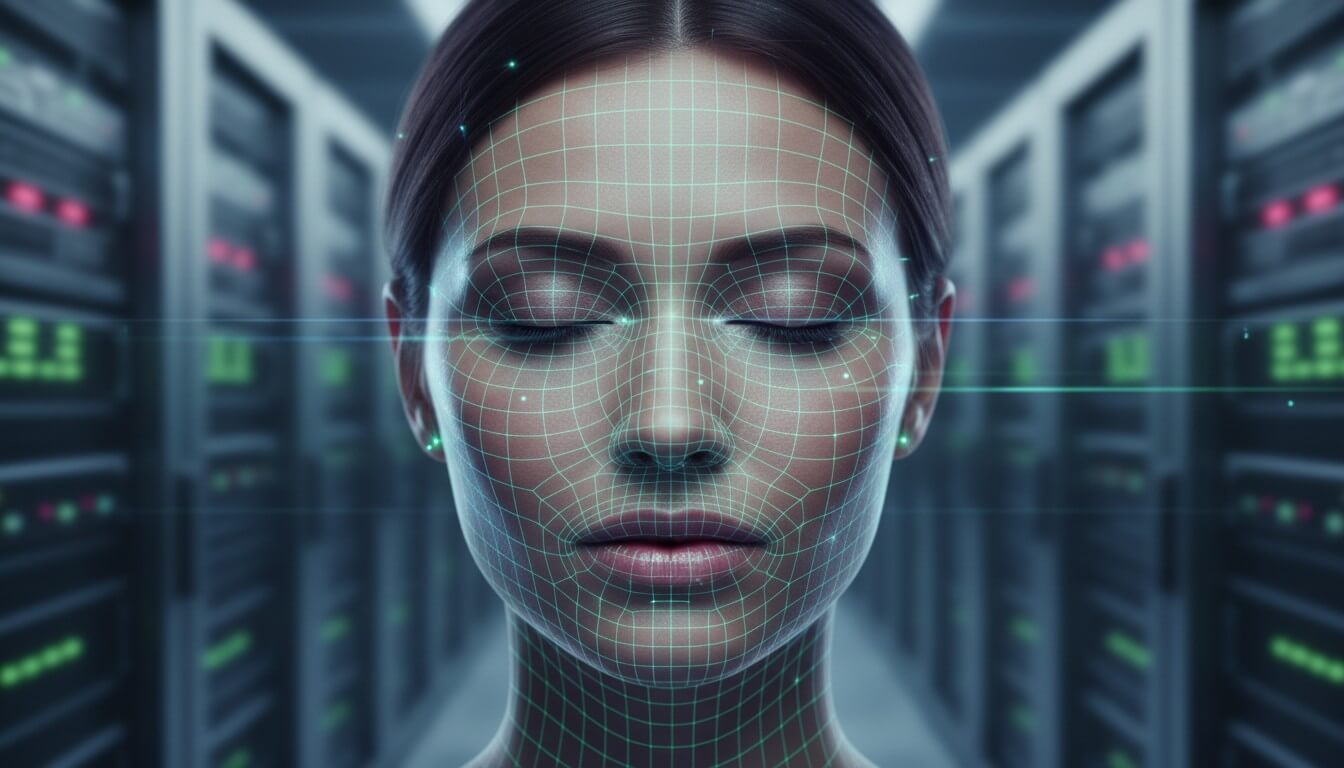 Visual for AI Face Analysis Technology