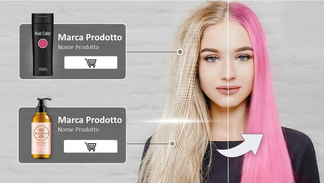 Richiedi una demo GRATUITA per vedere come la tecnologia AI ti aiuta a fornire l'hair care routine perfetta
