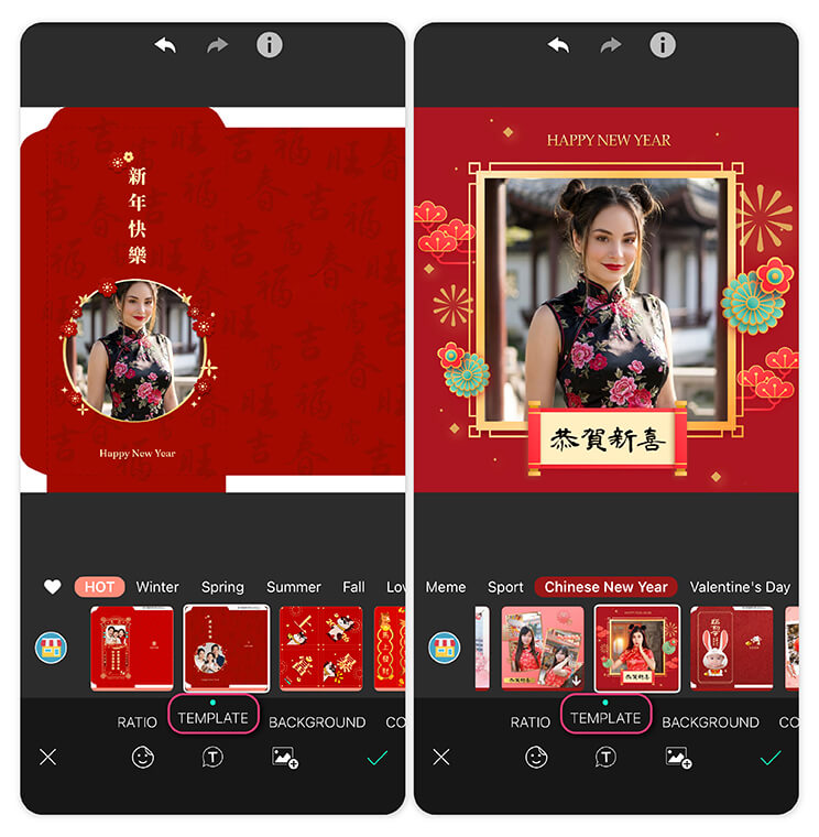 Digital Red Envelope eCards