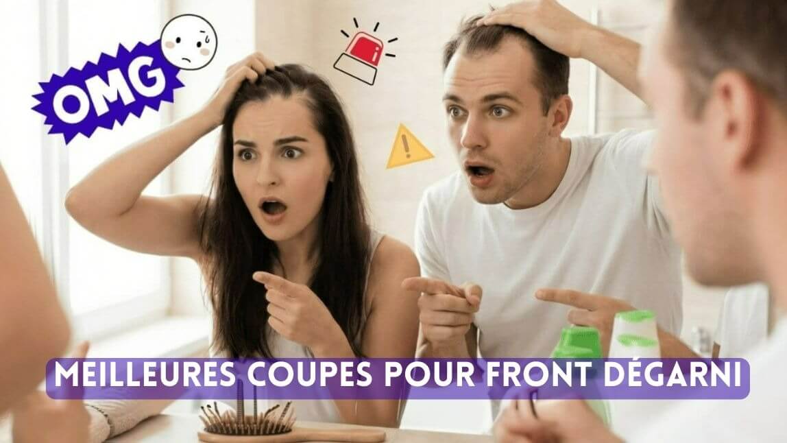 Meilleures coupes de cheveux pour front dégarni : transformez votre look