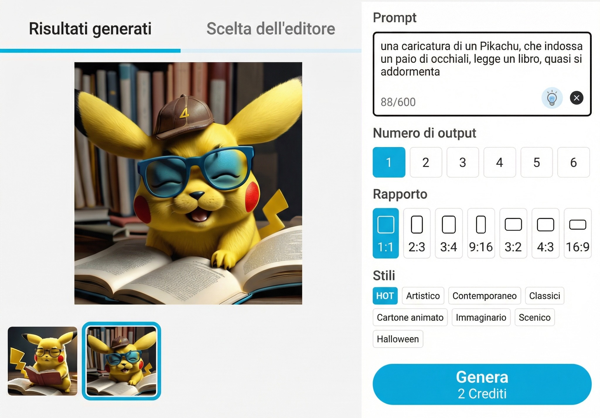 Trasforma i Tuoi Personaggi Preferiti in Caricature