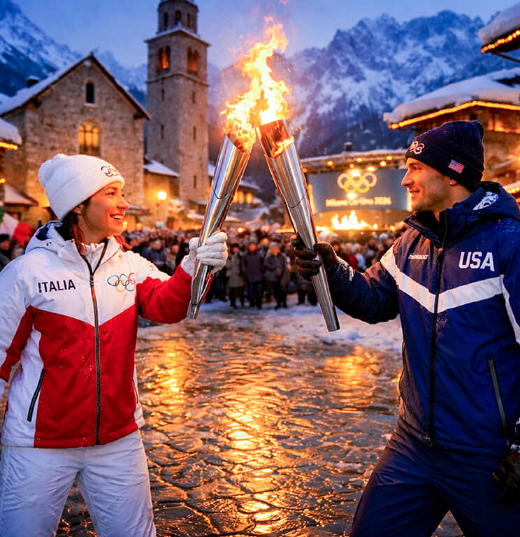 Turn your words into videos with YouCam Video AI tool. Try this prompt for your own unique AI Olympics video.