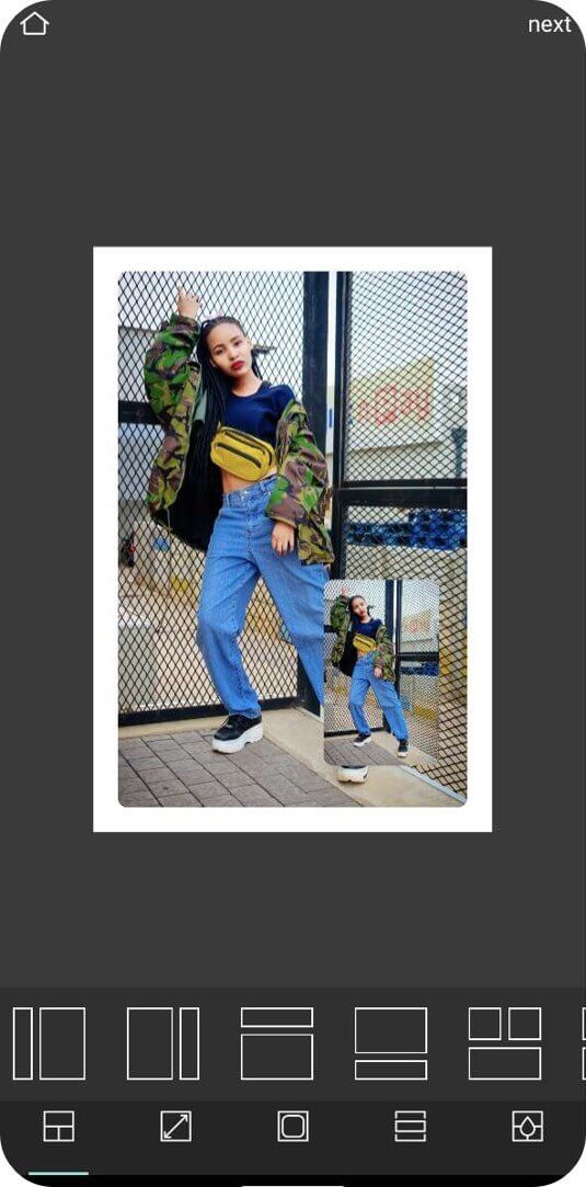 Pixlr App Interface :Meilleure application collage photo gratuit pour montage photo