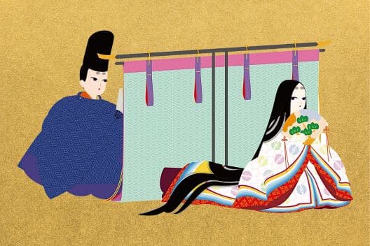 顔隠し文化は平安時代からの名残？