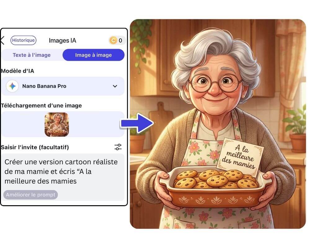 Créer carte fête grand-mère, créer carte bonne fête mamie