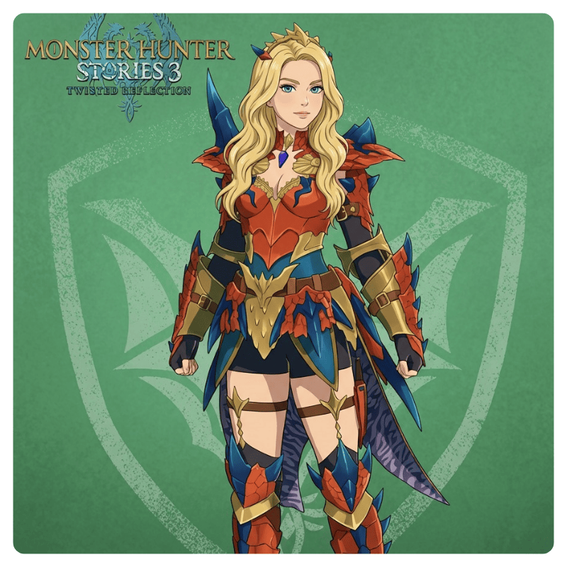 Personnage monster hunter Stories 3